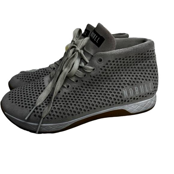 NOBULL Shoes - Nobull Men's Dust Mid Suede Trainers Sneaker Shoes Size 7.5 or Women's Size 9
